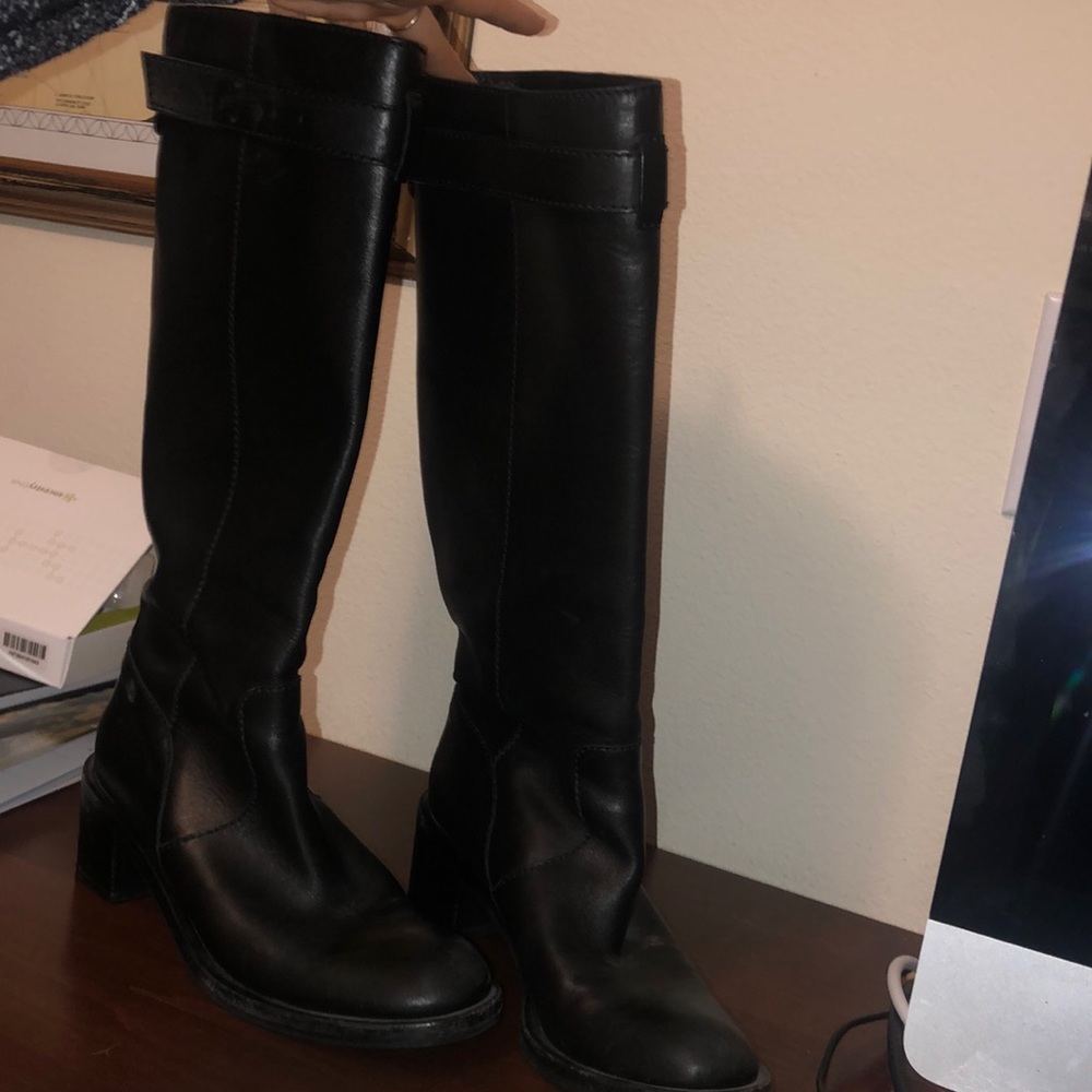 Leather Gucci Boots
